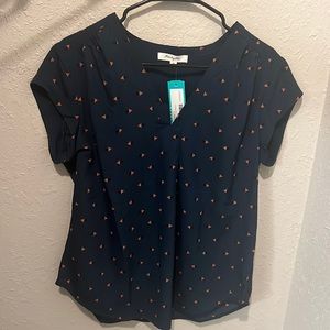 NWT Monday Fun Blouse